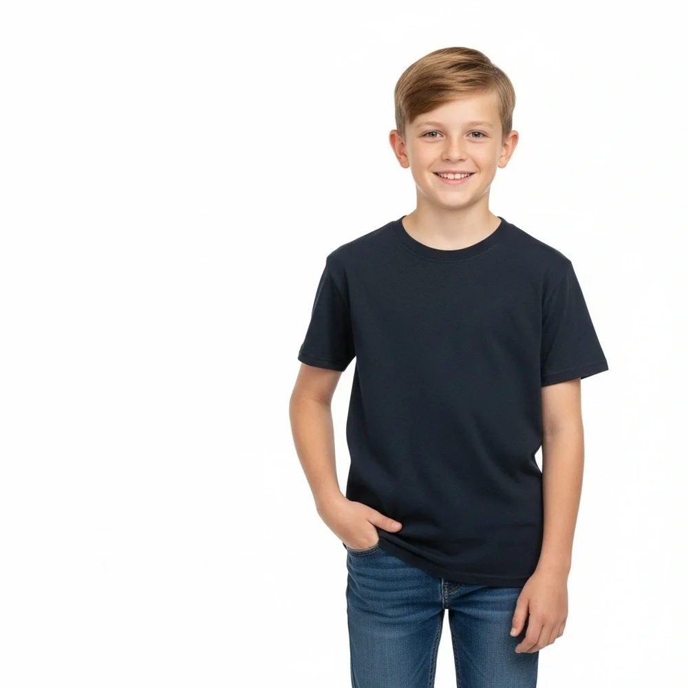 Classic Black Kids T-Shirt